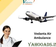 Take Vedanta Air Ambulance Service in Raipur with Advanced ICU Features