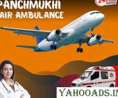 Select Top-Notch Panchmukhi Air Ambulance Services in Raipur with ICU Support