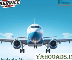 Take Modern Vedanta Air Ambulance from Raipur with NICU Futures